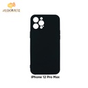 LIT The Solid Color Straight Edge TPU Soft Camera Phone Cover for Iphone12 Pro Max 6.7 PSTP76-01