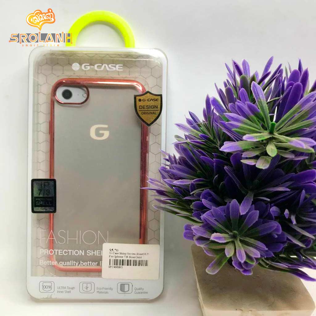 G-Case Shiny Series-RoseGLD For Iphone 7/8