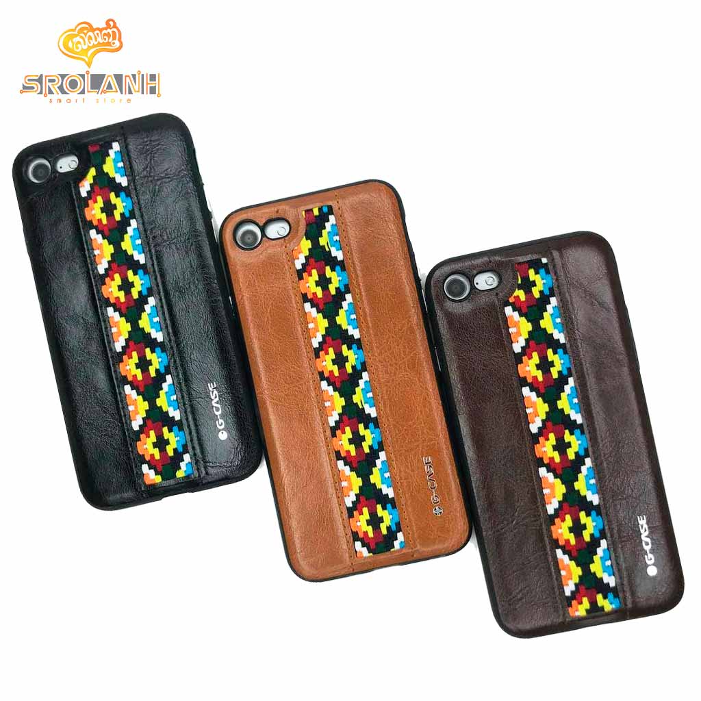 G-Case folk style series old brown for iPhone 7/8
