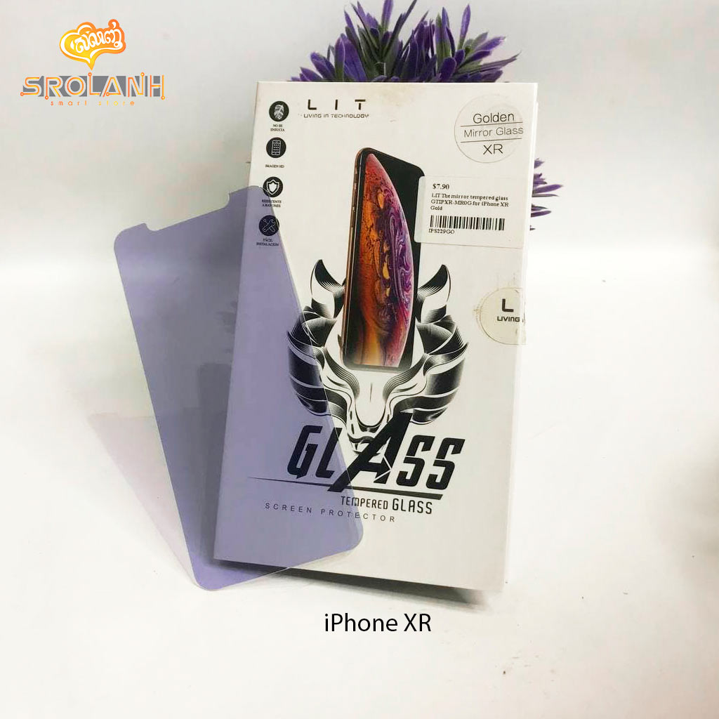 LIT The mirror tempered glass GTIPXS-MR03 for iPhone XR