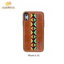 G-Case folk style series black color for iPhone X