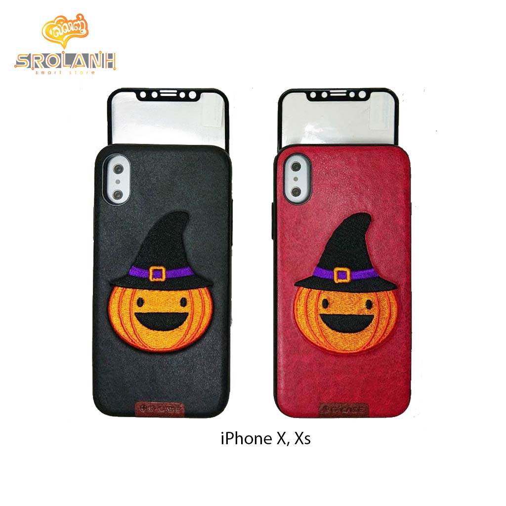 G-Case Cute Series(Pumpkin)-BLK For Iphone X