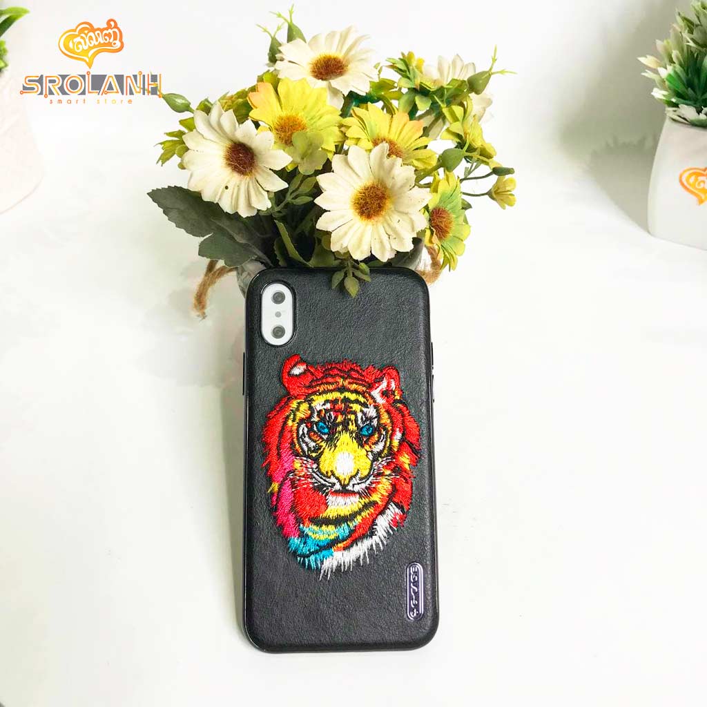 G-Case Beautiful Lion Series-BLK For Iphone X