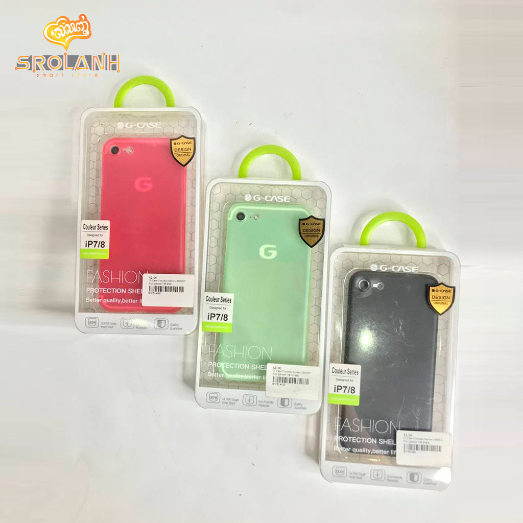 G-Case Couleur Series-TRBLK For Iphone 7/8