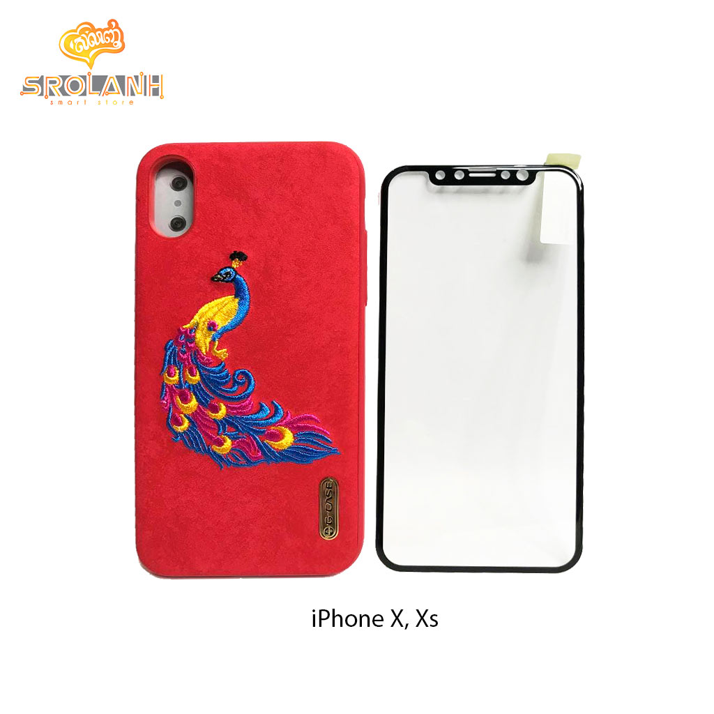 G-Case Cute Series-couple birds For Iphone X