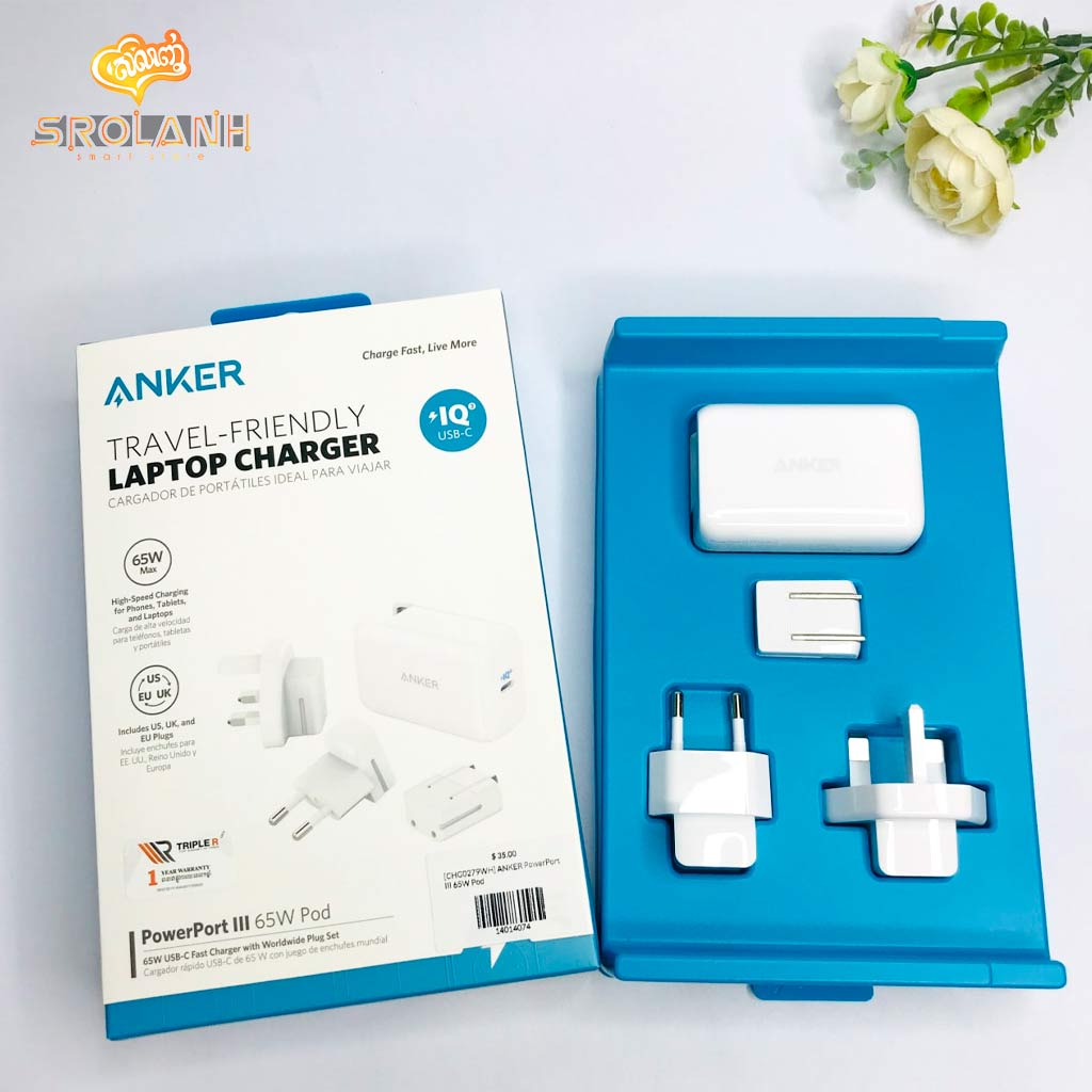 ANKER PowerPort III 65W Pod