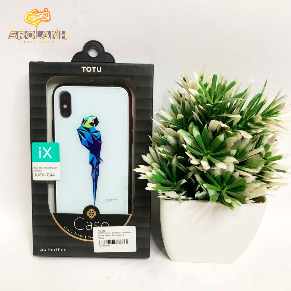 TOTU Mix-044 Nordic Minimalist Series Parrot For Iphone X