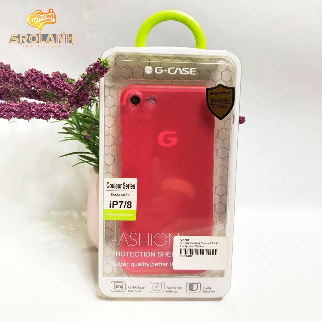 G-Case Couleur Series-TRRED For Iphone 7/8