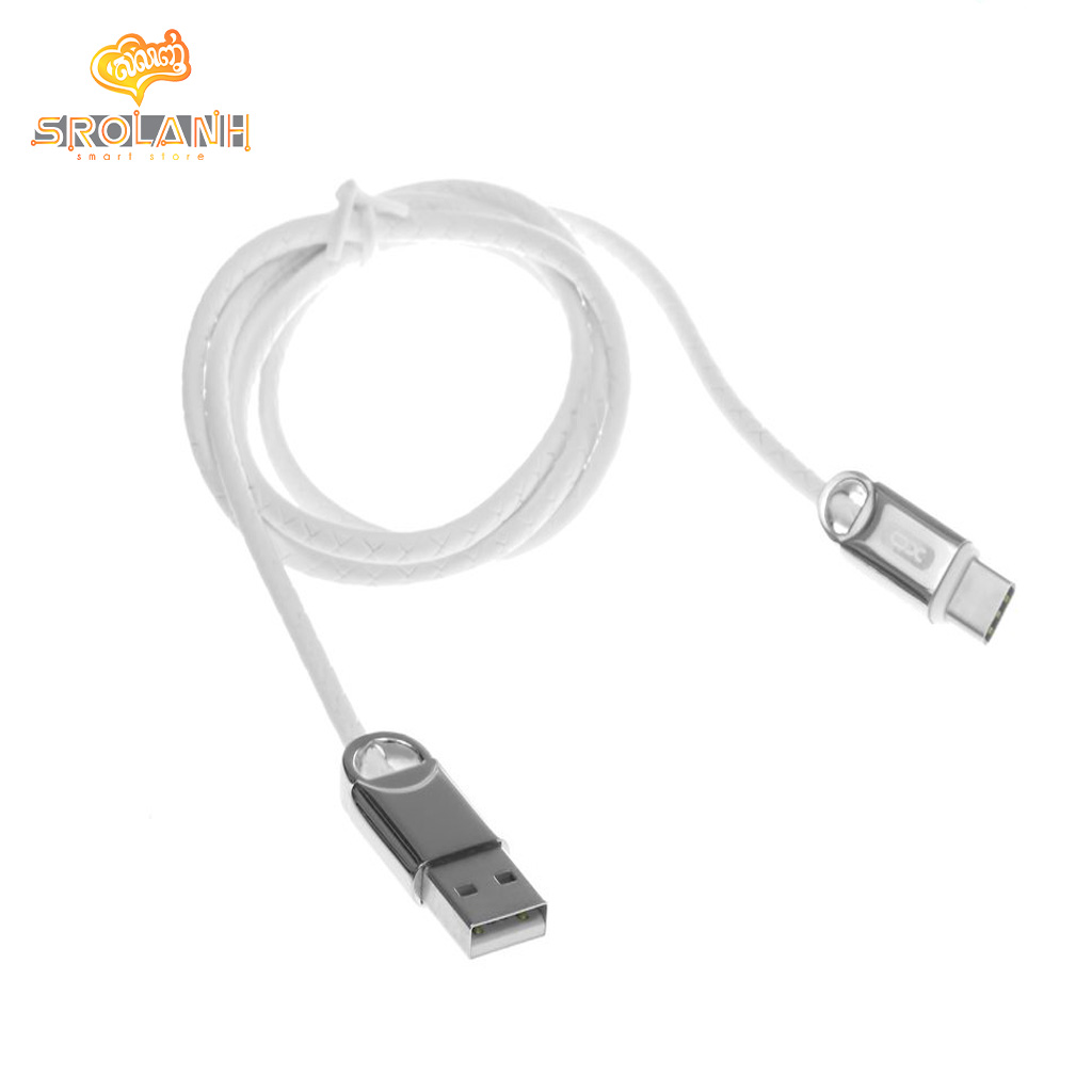 XO NB42 Type-C dermatoglyph zinc alloy USB cable 1000mm