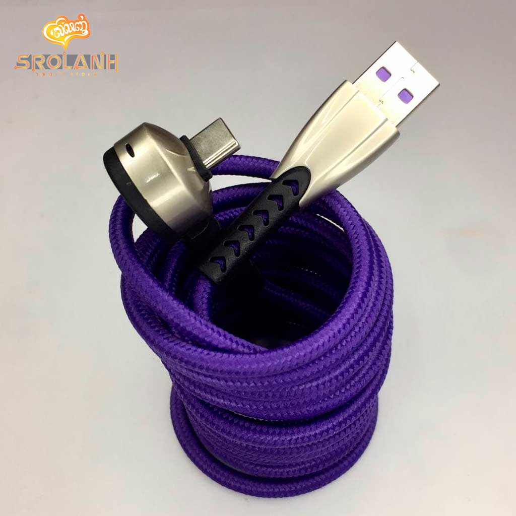 LIT The Kirsit Destop Stand Data Cable 3A 2M for Type-C CKDSB-T13