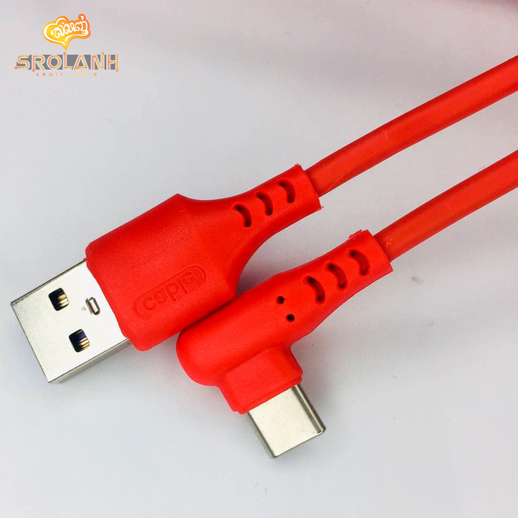 LIT The L Design Silicone Data Cable Type-C 3A max 2M CLSDT-B04