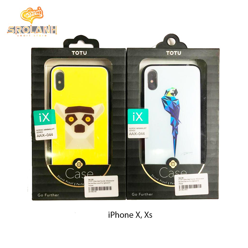 TOTU Mix-044 Nordic Minimalist Series Raccoon For Iphone X