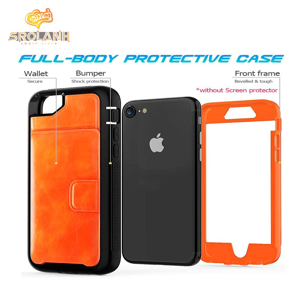 Leather protection case ledream soft+silm for iPhone 6/7/8