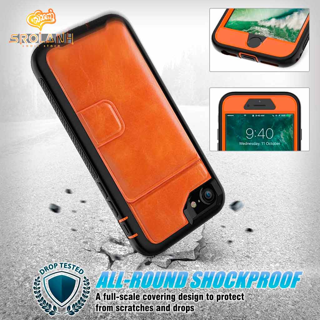 Leather protection case ledream soft+silm for iPhone 6/7/8