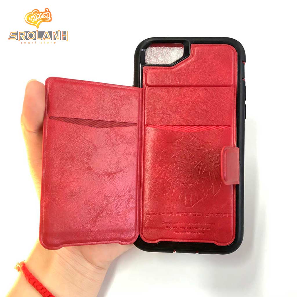 Leather protection case ledream soft+silm for iPhone 6/7/8