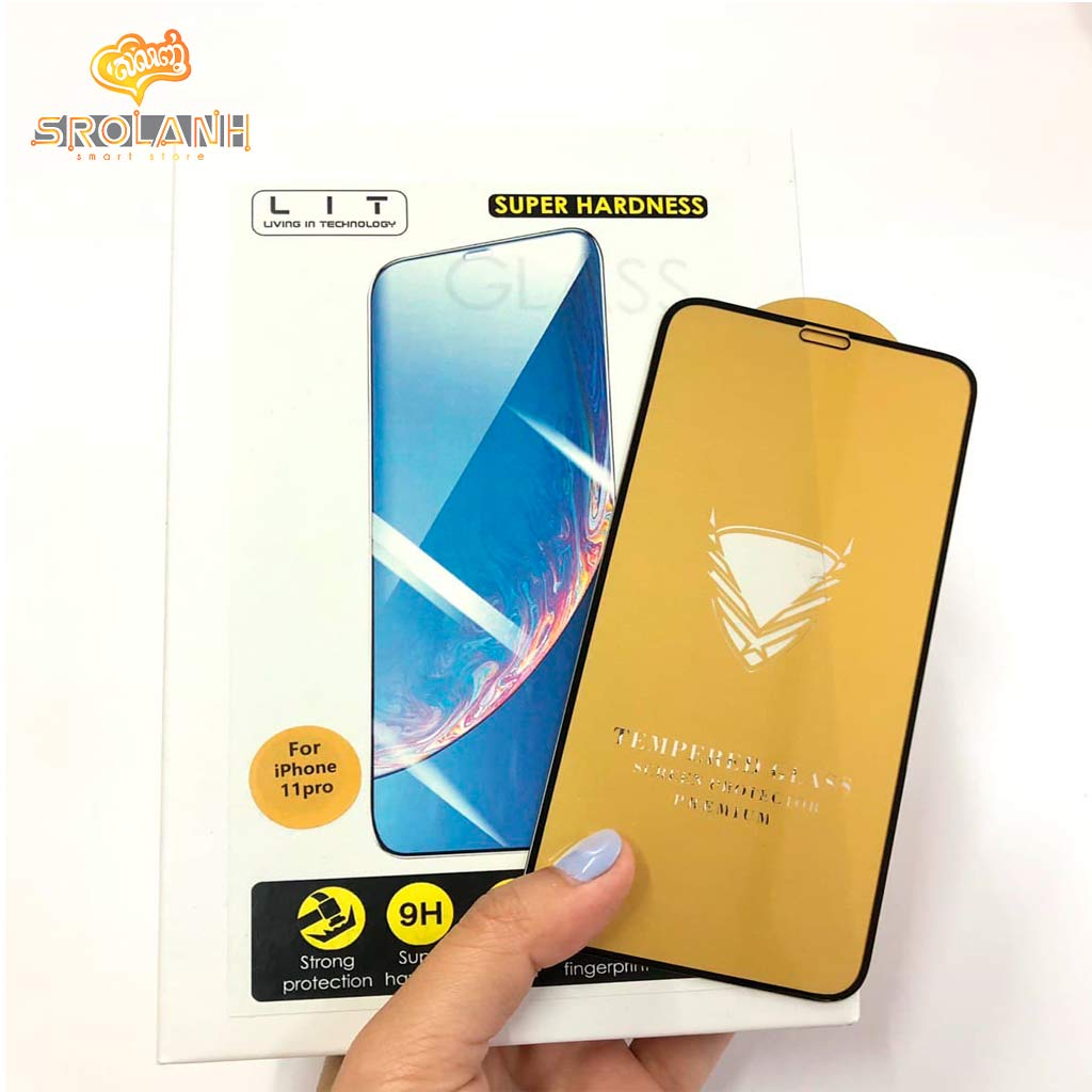 LIT The Full Screen Full Tempered 6D Tempered Glass for iPhone11 Pro GTIPXE-6D01