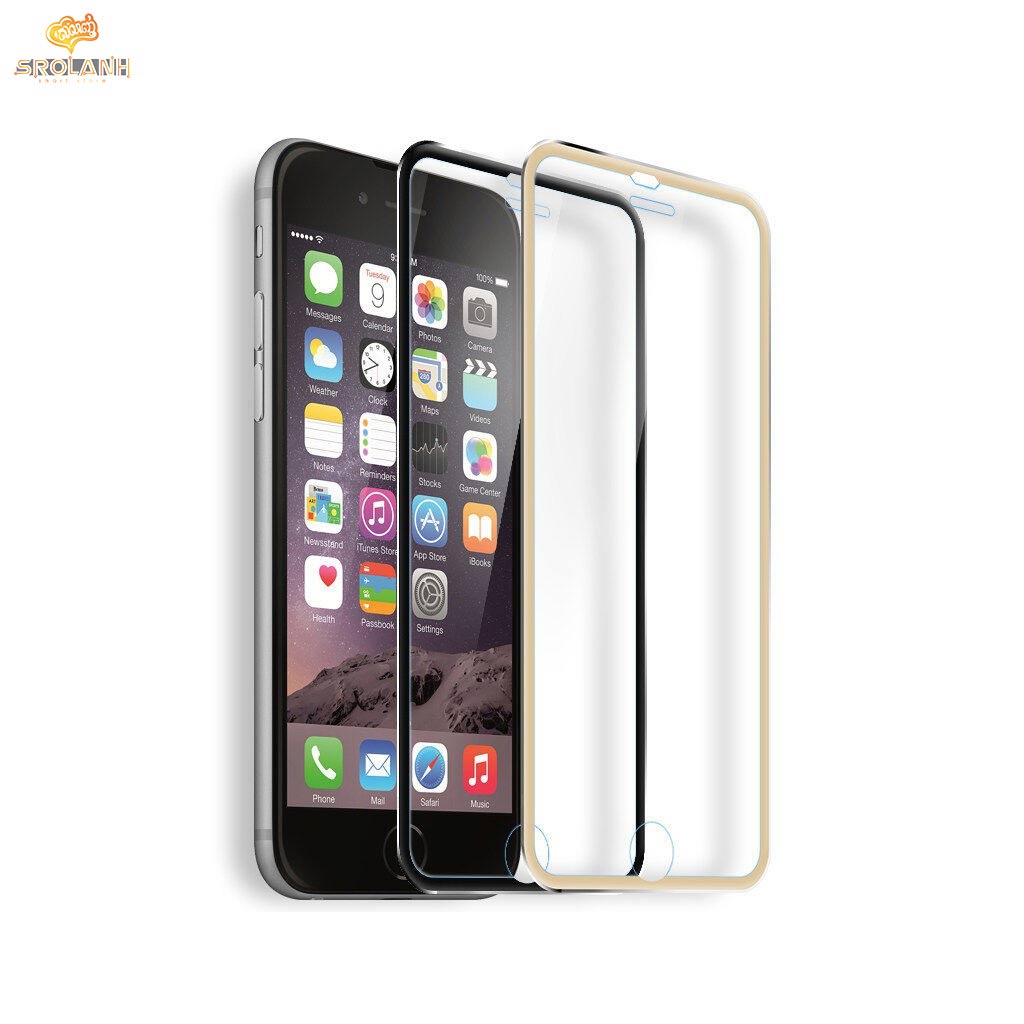 LIT The full screen titanium alloy 6D tempered glass for iPhone 6/7/8 Plus GTIP8P-TA01