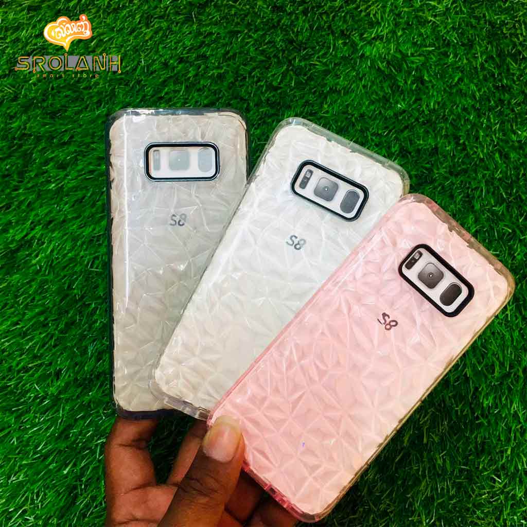Fashion case crystal style for Samsung S8