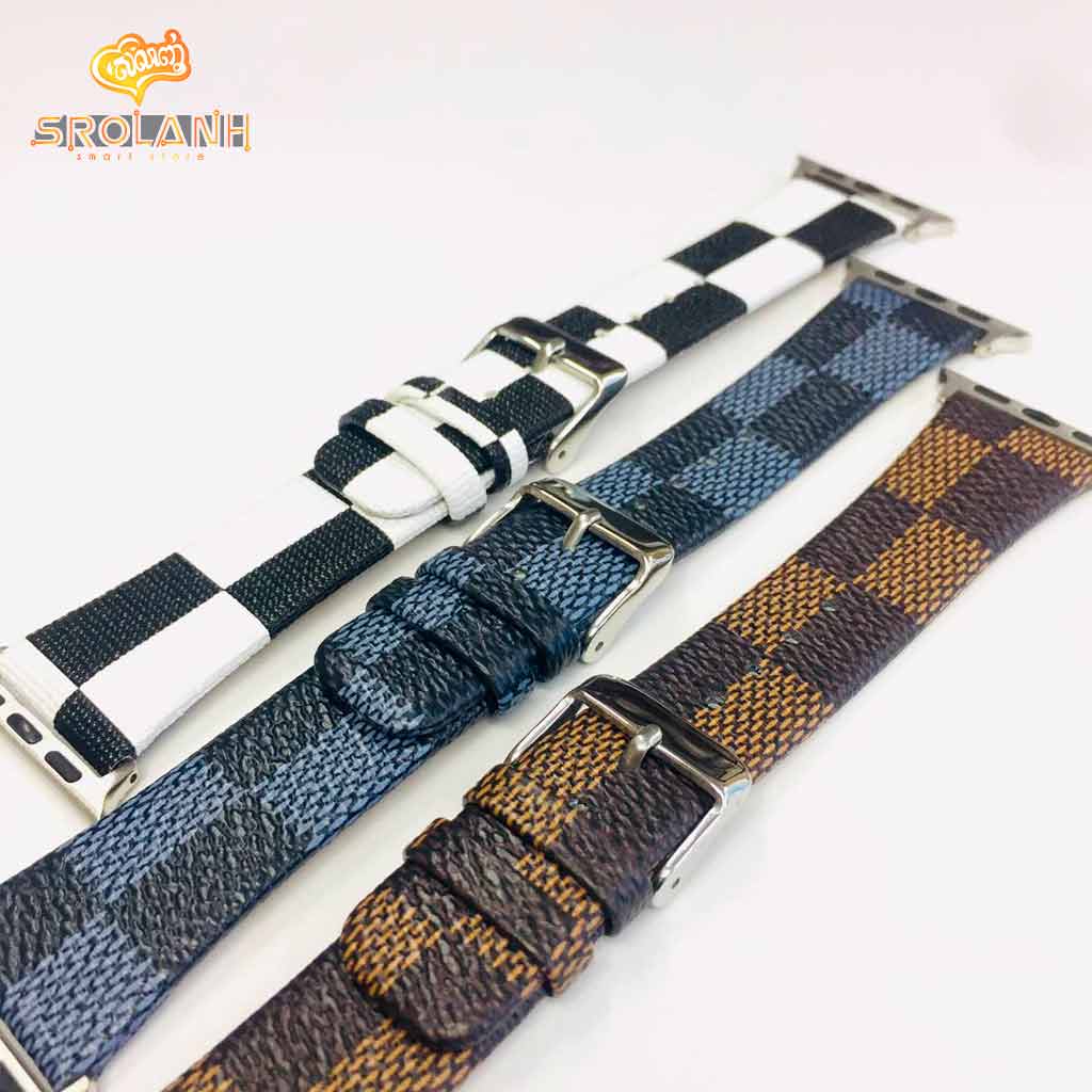 Smart watchband square leather for 38/40mm