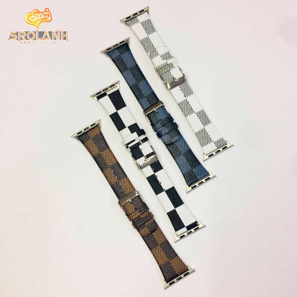 Smart watchband square leather for 38/40mm