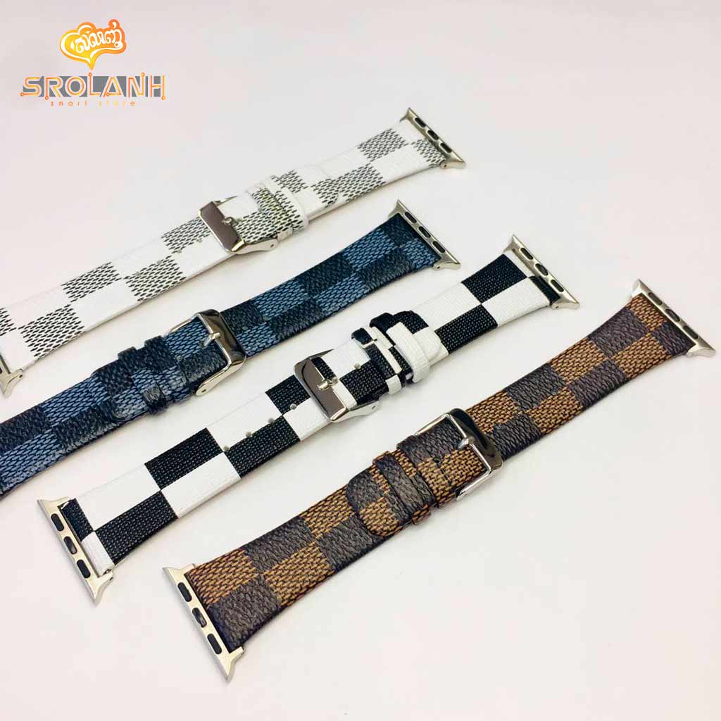 Smart watchband square leather for 42/44mm