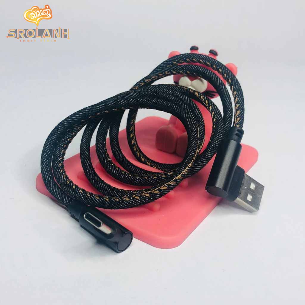 LIT Denim double L cable 1m DCCLA-T01 for type-c