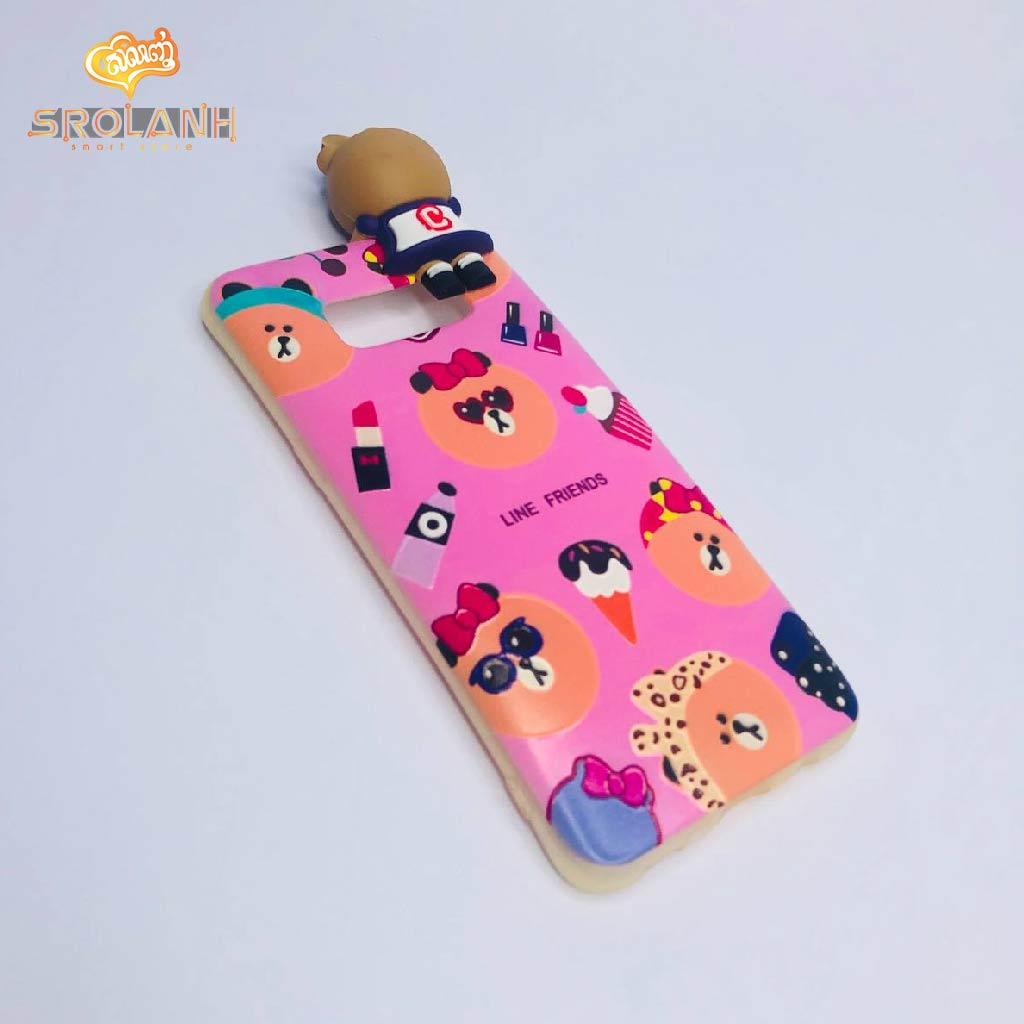 Super shock absorption case line friends for samsung S8