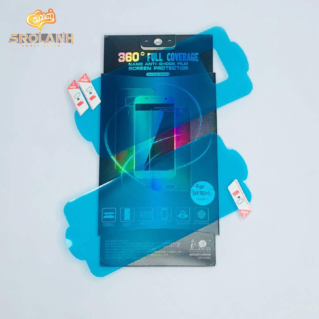 360 Full coverage nano anti-shock 2in1 for S8