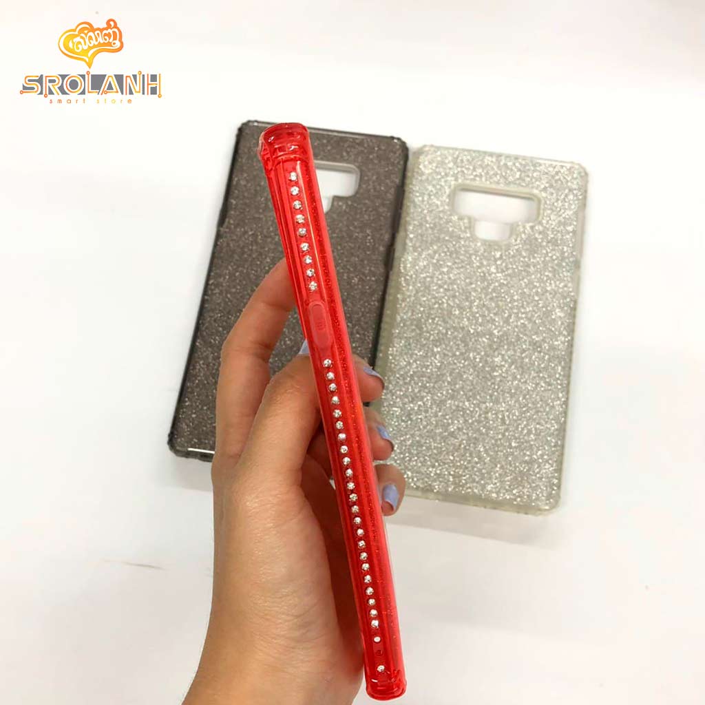 Fashion case show yourself with diamond for Samsung Note 9