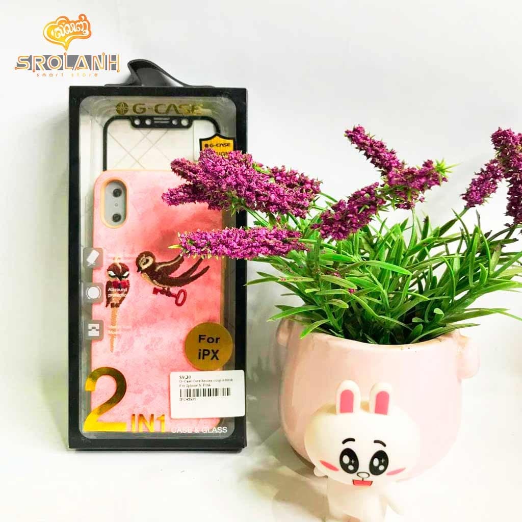 G-Case Cute Series-couple Pavo For Iphone X