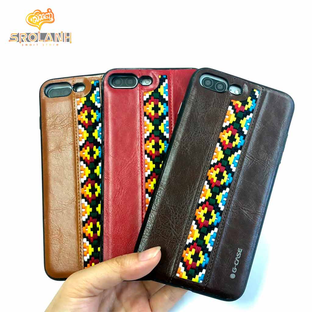 G-Case folk style series old brown for iPhone 7/8 plus