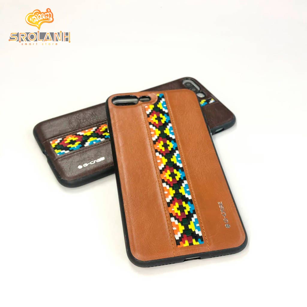 G-Case folk style series old brown for iPhone 7/8 plus