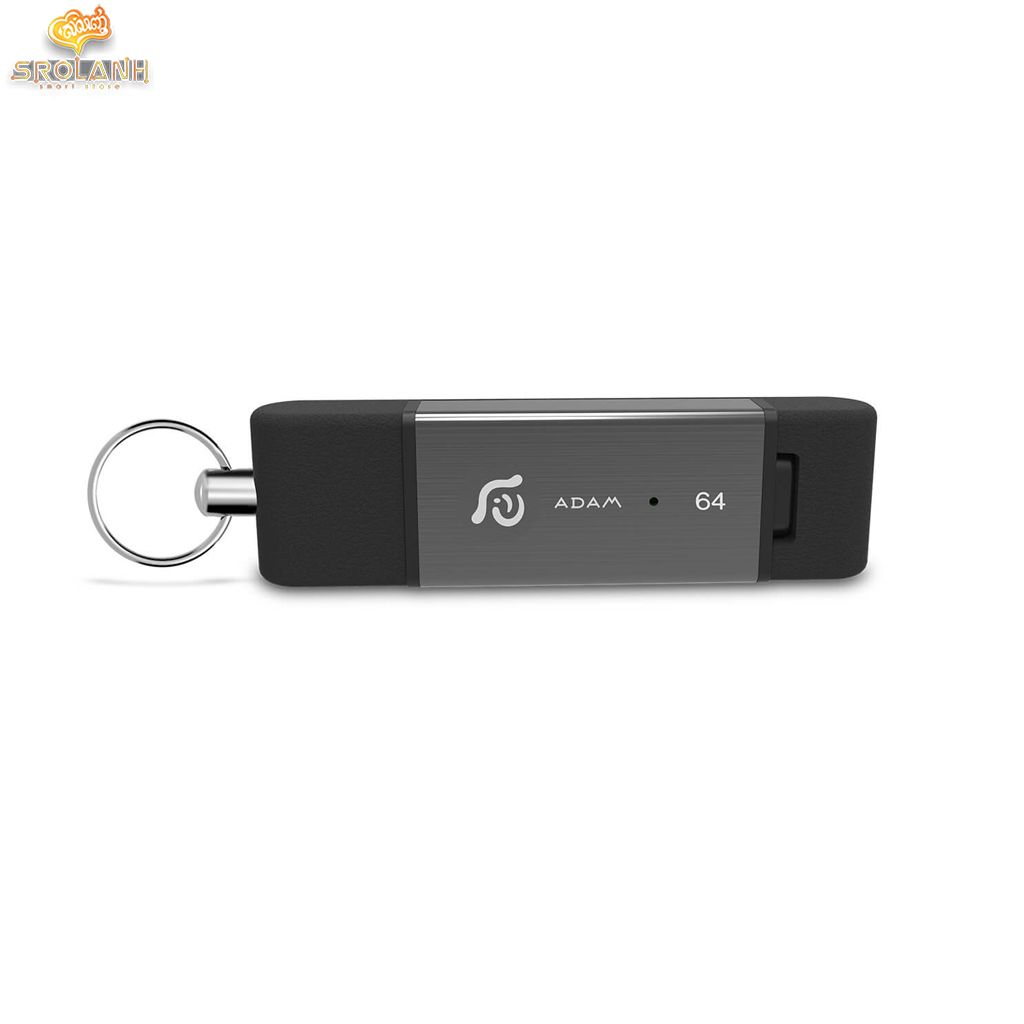 ADAM ELEMENTS iklips DUO Lightning USB 3.1 Flash Drive 64GB