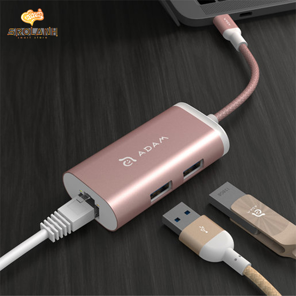 ADAM ELEMENTS CASA HUB EC301 USB 3.1 Type-C to Multi-Functiona Hub