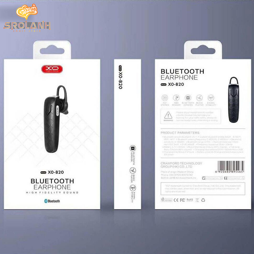 XO-B20 bluetooth earphone