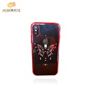 XO Diomand series plating PC diamond-encrusted protective case for iPhone X/XS