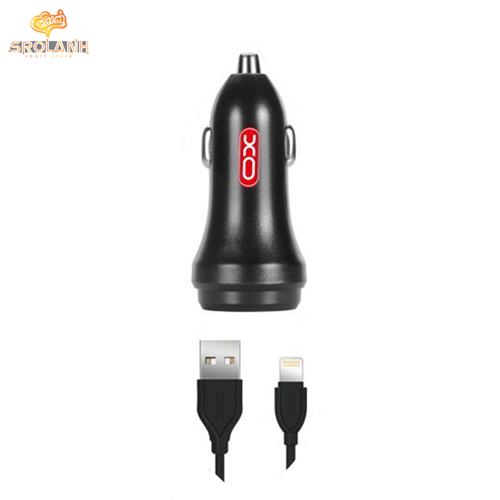 XO-CC-08 Dual USB car charger suit lighning