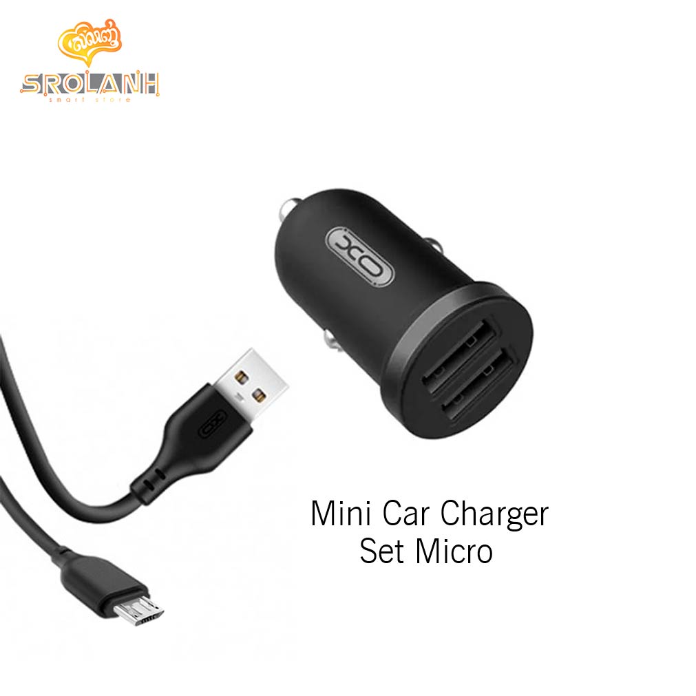XO TZ08 Mini car car charger set Micro