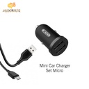 XO TZ08 Mini car car charger set Micro