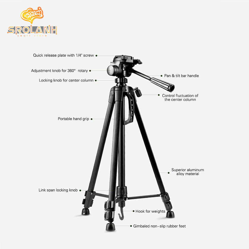 Camera/Camcorder Tripod WT-3520