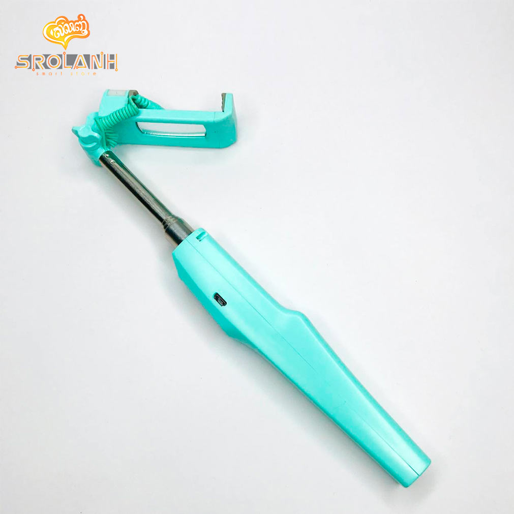 Selfie stick with fill light with AUX cable SBI-SEL-FL02