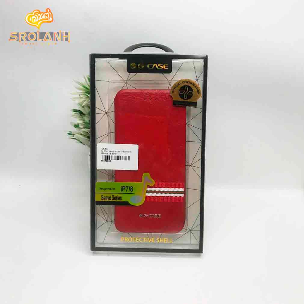 G-Case sanyo series red color for iPhone 7/8