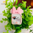 Pink butterfly silicone protective cover for Apple watch 38mm