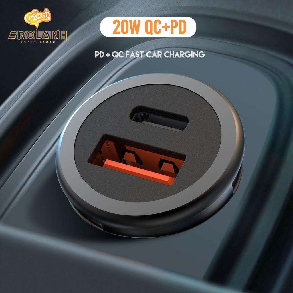 XO CC38 PD QC3.0 20W Car charger
