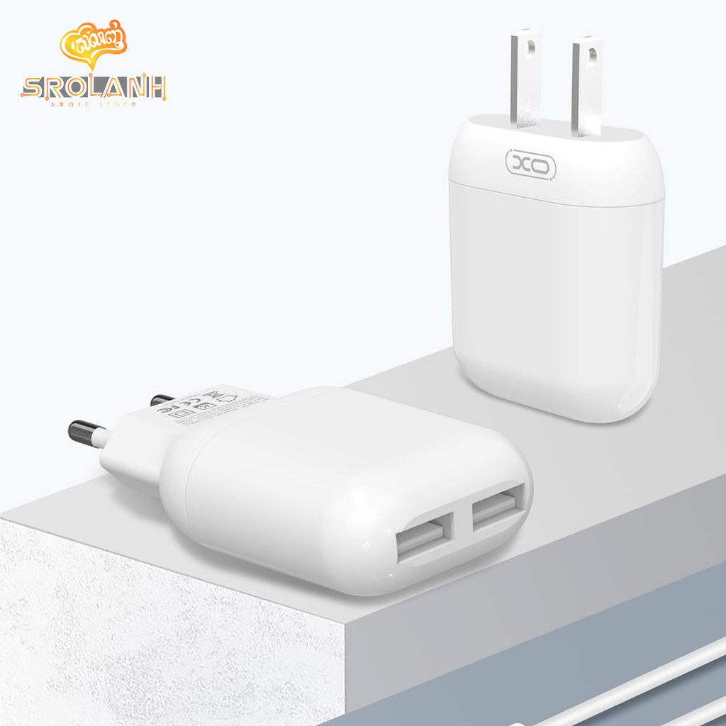 XO L78 US 12W 2.4A Dual USB Charger