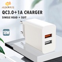 XO L67 EU 18W QC3.0+1A  two USB Charger