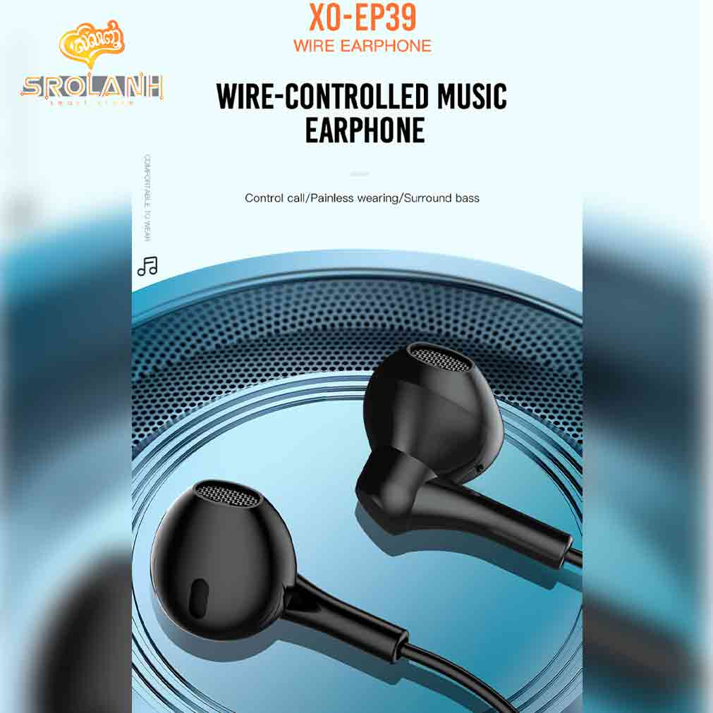 XO EP39 3.5mm Half In-ear Earphone 1.15M