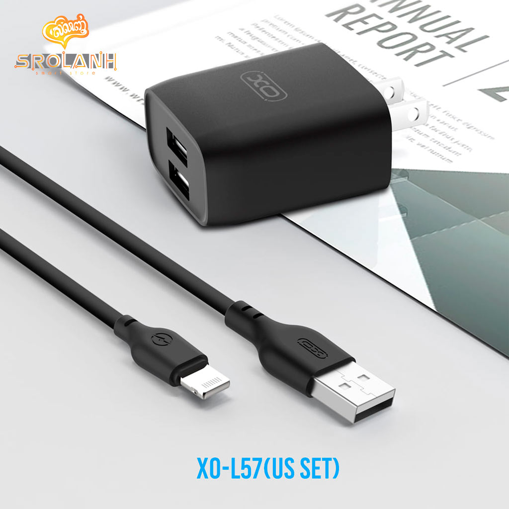 XO L57 US Dual-Port Charger