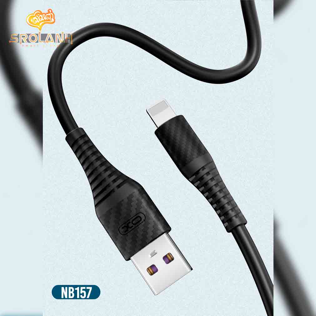 XO NB157 Super Soft Silicone Material Data Cable for Lighting