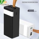 XO PR130 Power Bank PD 20W+USB QC22.5W 40000mAh